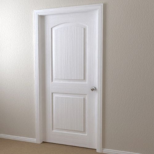 ejemplo 1 de puerta de interior clasica blanca